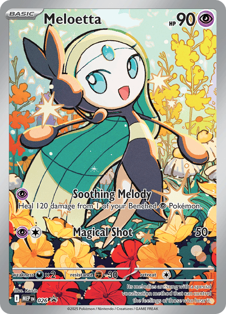 Mega Promos Meloetta #36