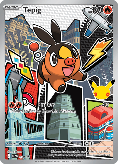 Tepig Mega Promo #50