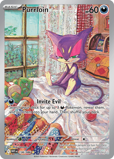White Flare Purrloin IR #136