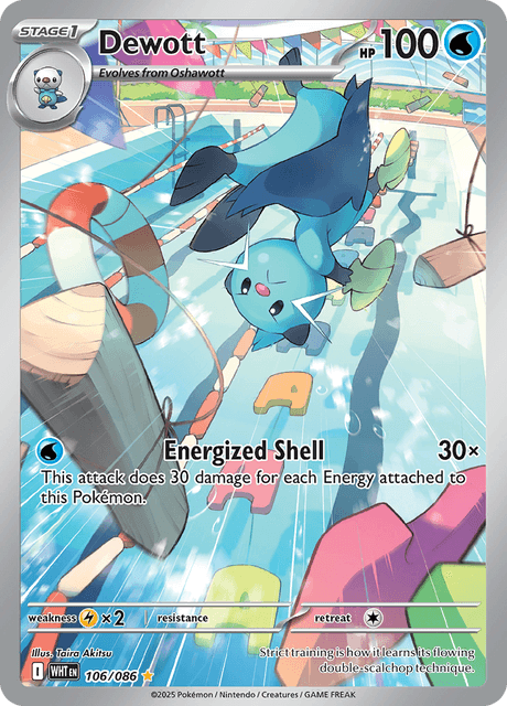 White Flare Dewott IR #106