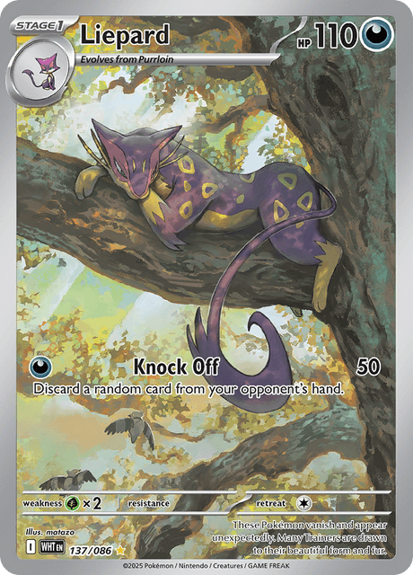 White Flare Liepard IR #137