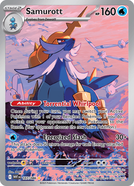 White Flare Samurott IR #107